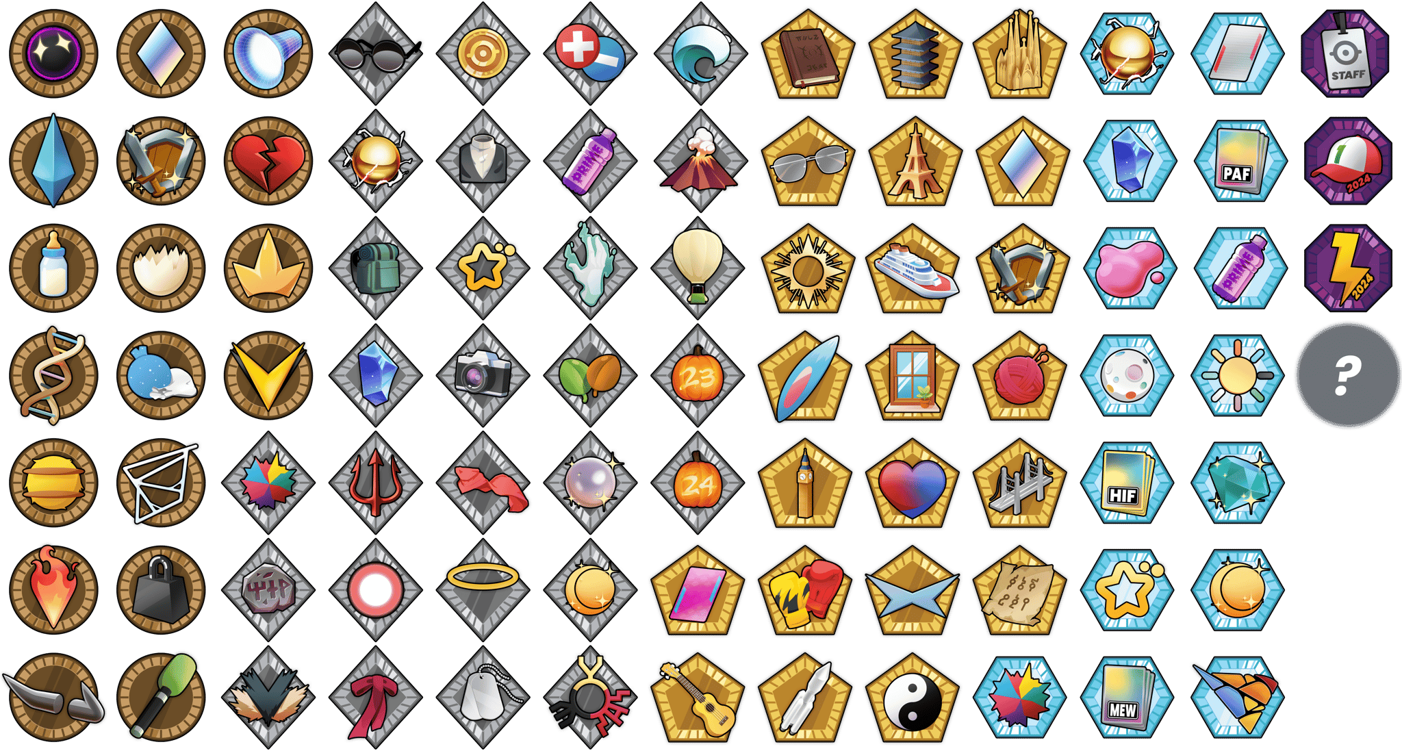 All Badges Released in 2025