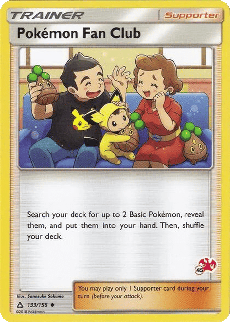 Pokémon Fan Club card