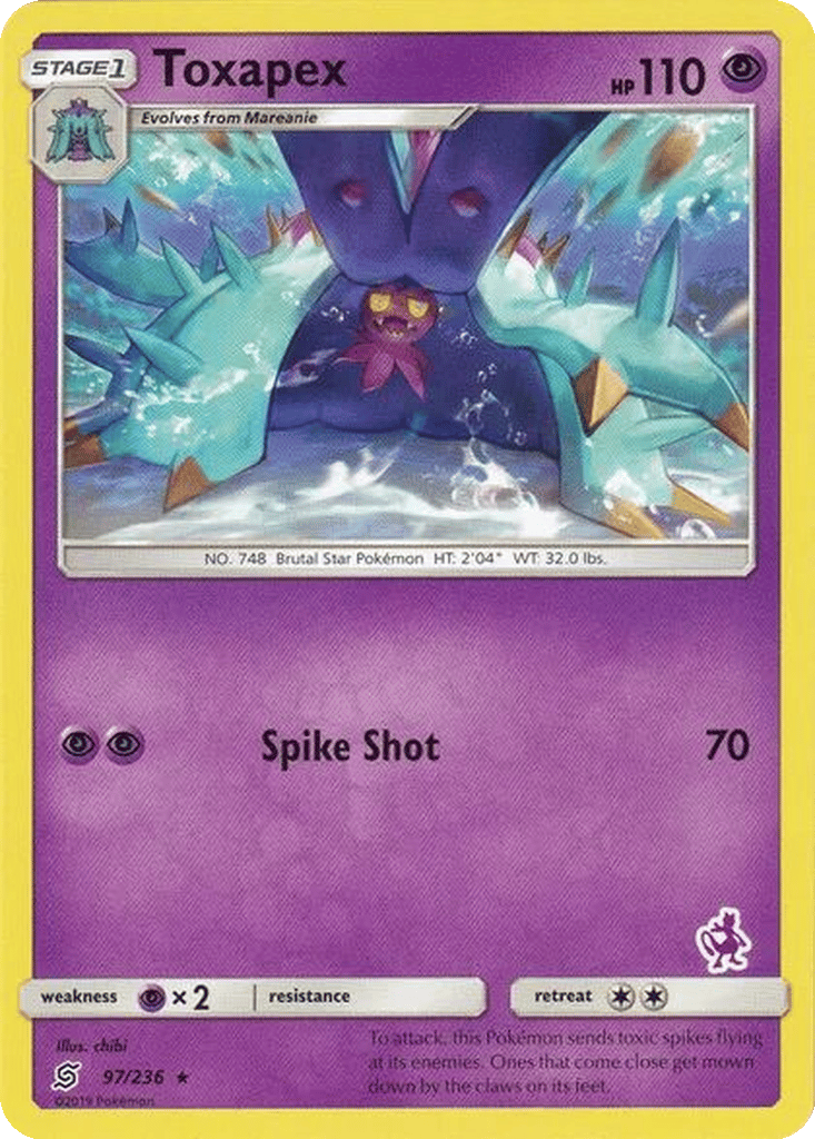 Toxapex card