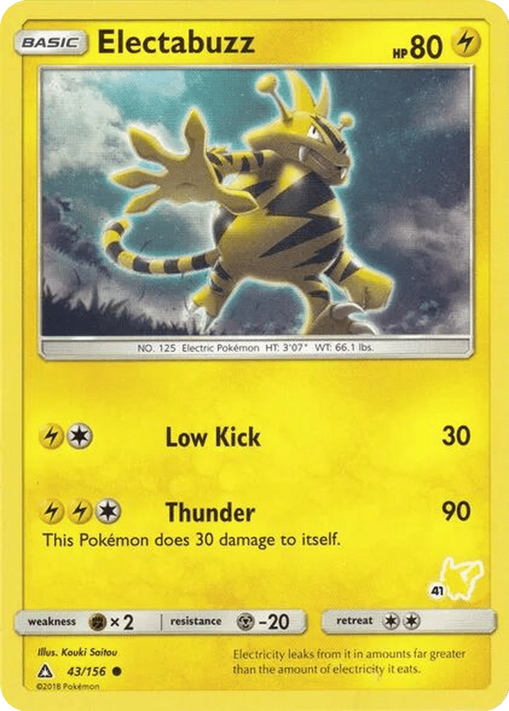 Electabuzz card
