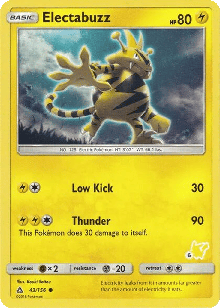 Electabuzz card