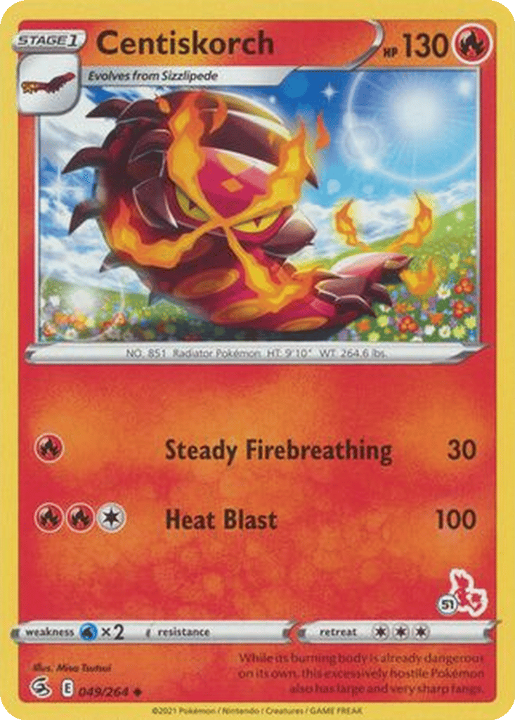 Centiskorch card
