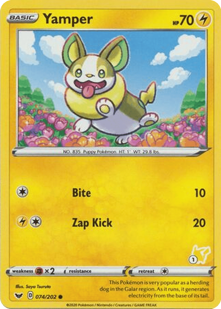 Yamper card