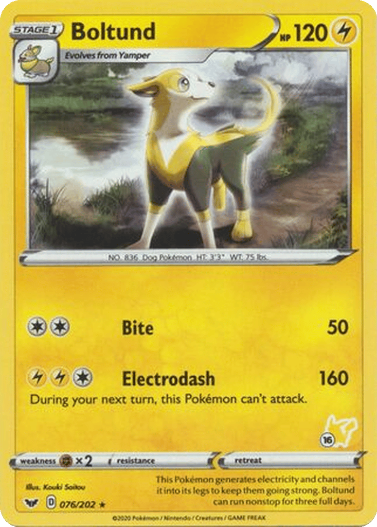 Boltund card