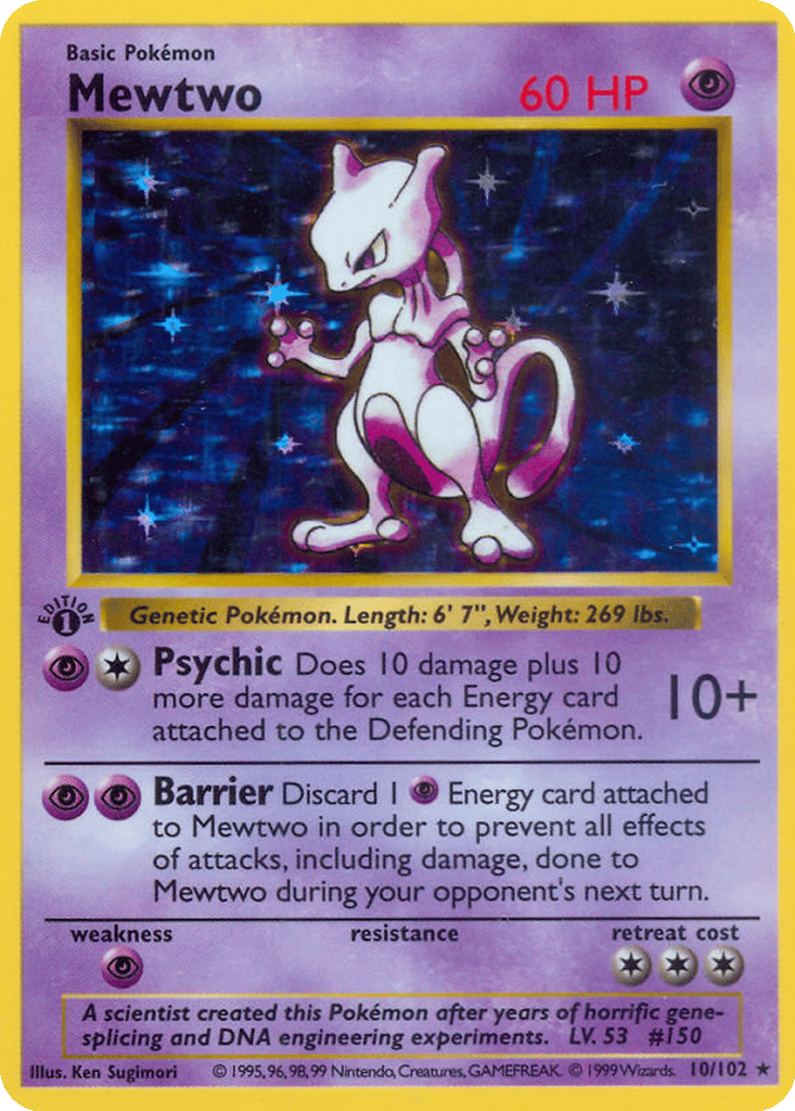 Mewtwo card