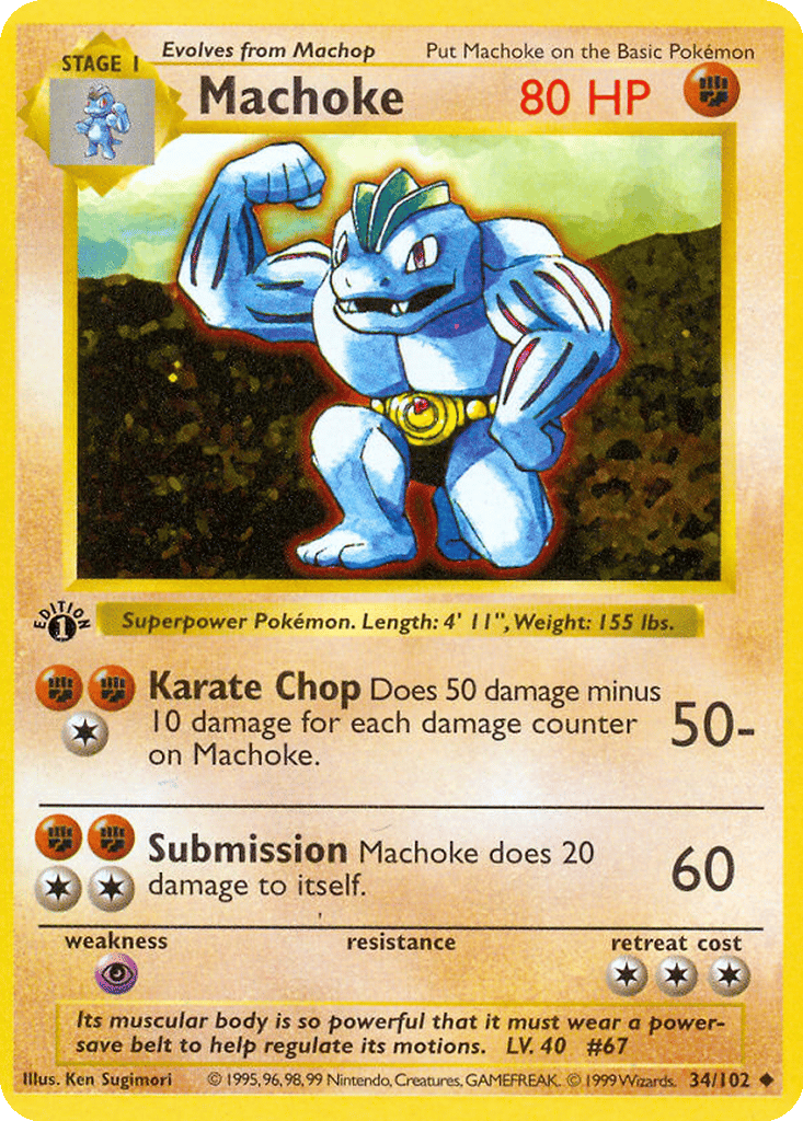 Machoke card