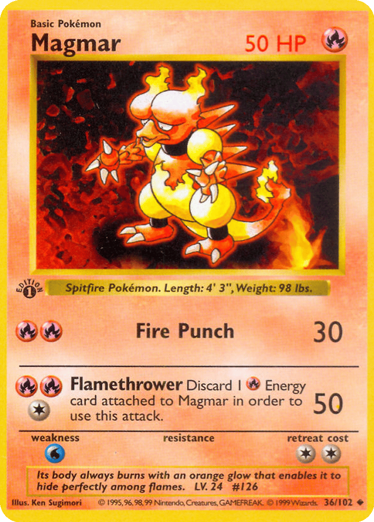 Magmar card