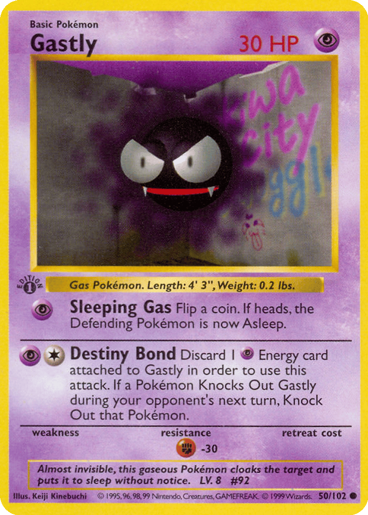 Gastly card