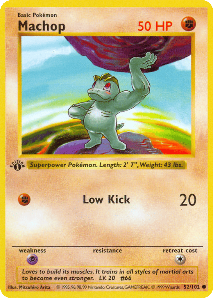 Machop card