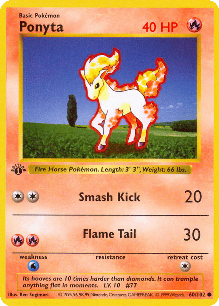 Ponyta card