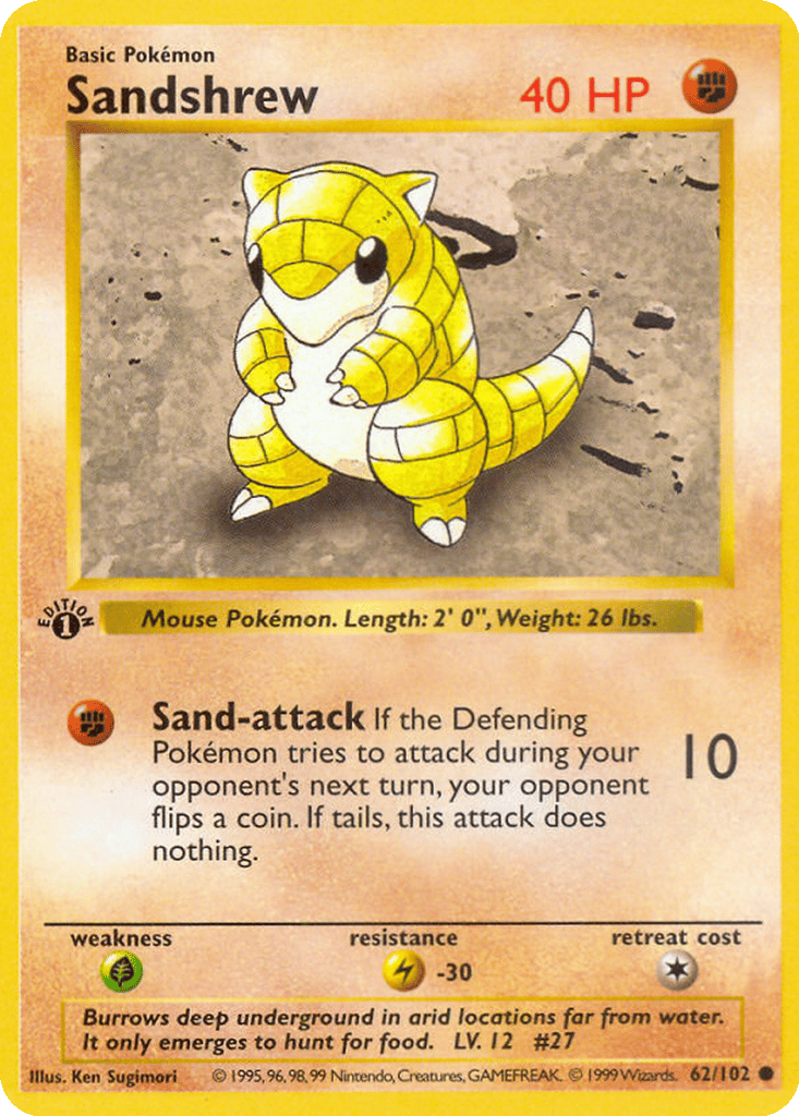Sandshrew card