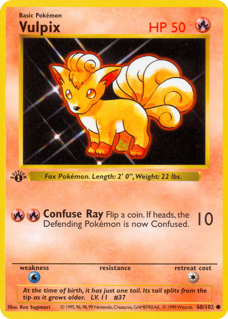 Vulpix card