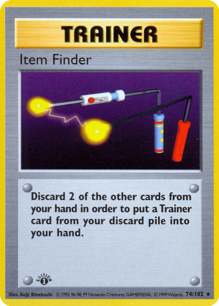 Item Finder card