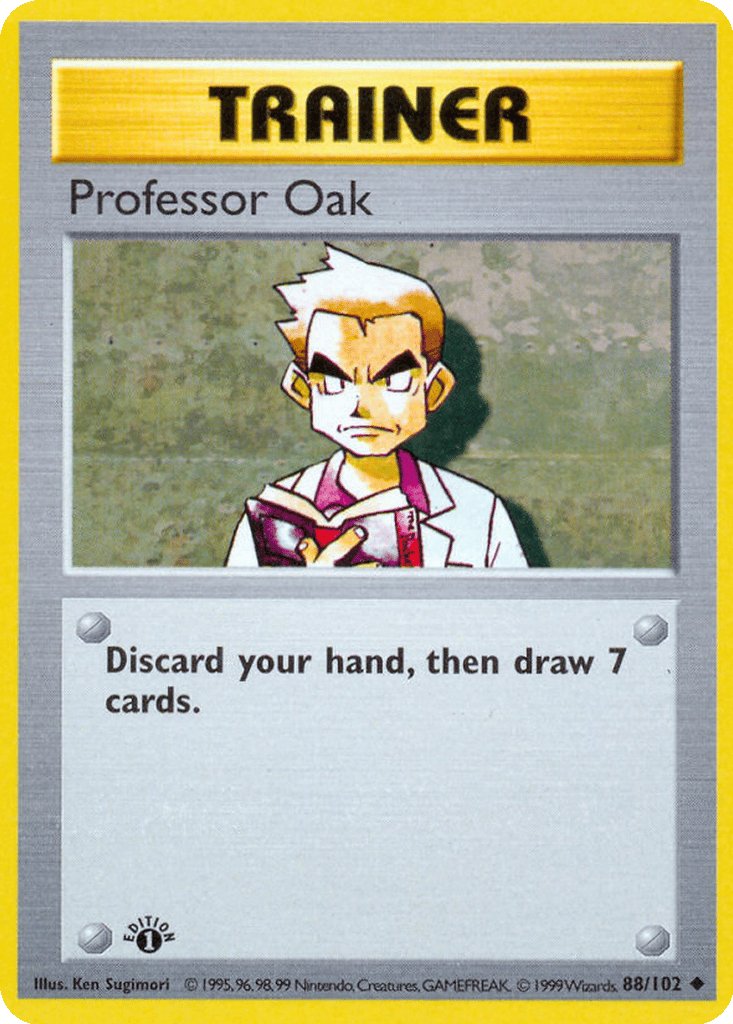 Professor Oak card