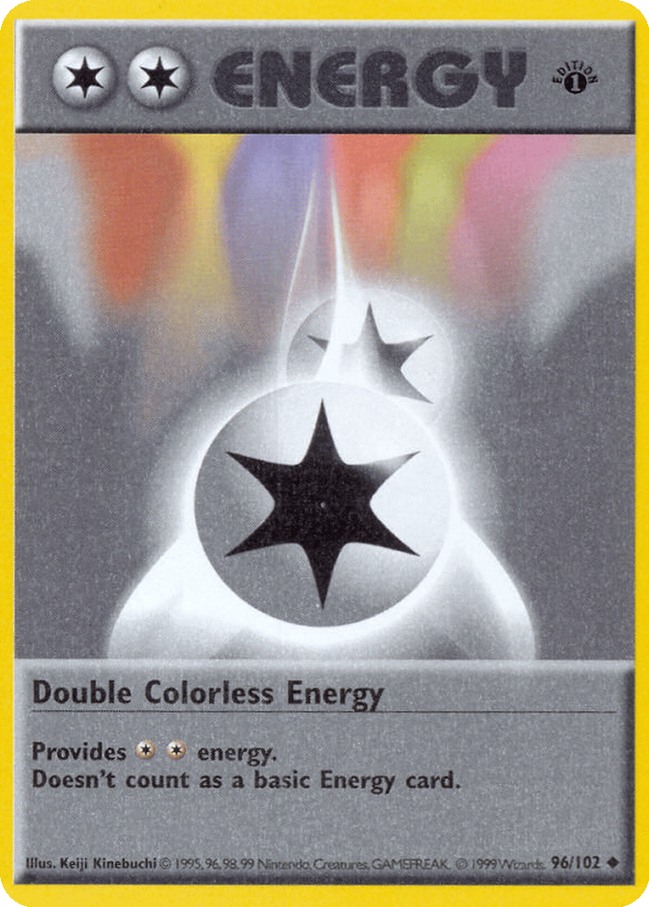 Double Colorless Energy card
