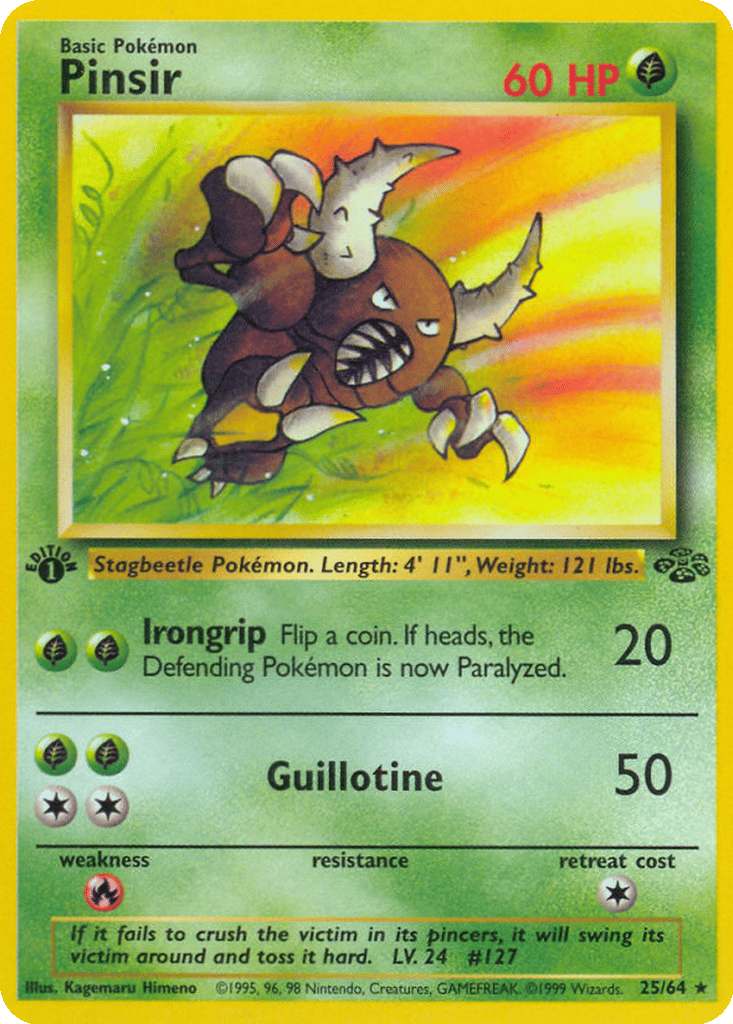 Pinsir card
