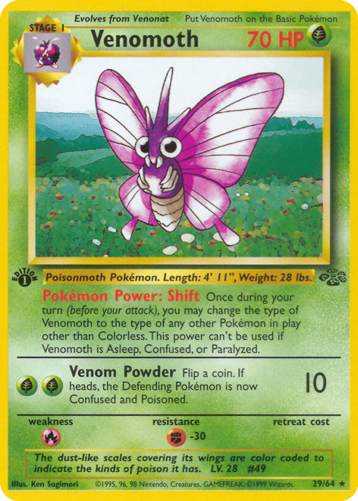 Venomoth card