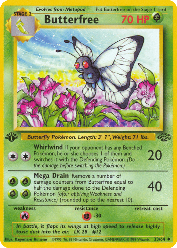 Butterfree card