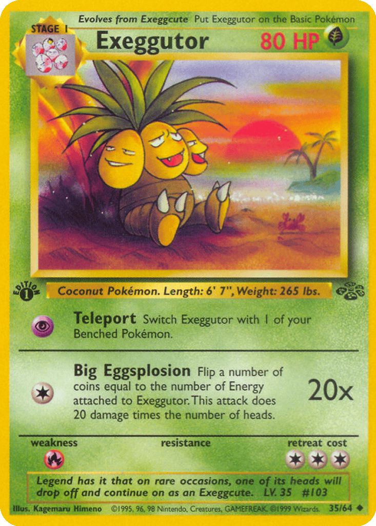 Exeggutor card