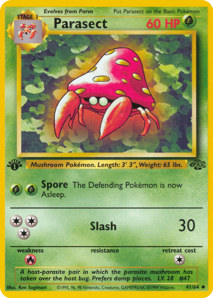Parasect card