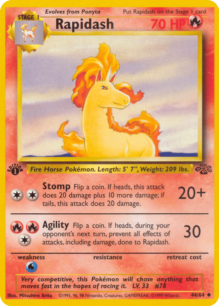 Rapidash card