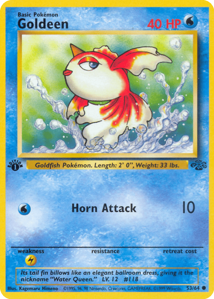 Goldeen card
