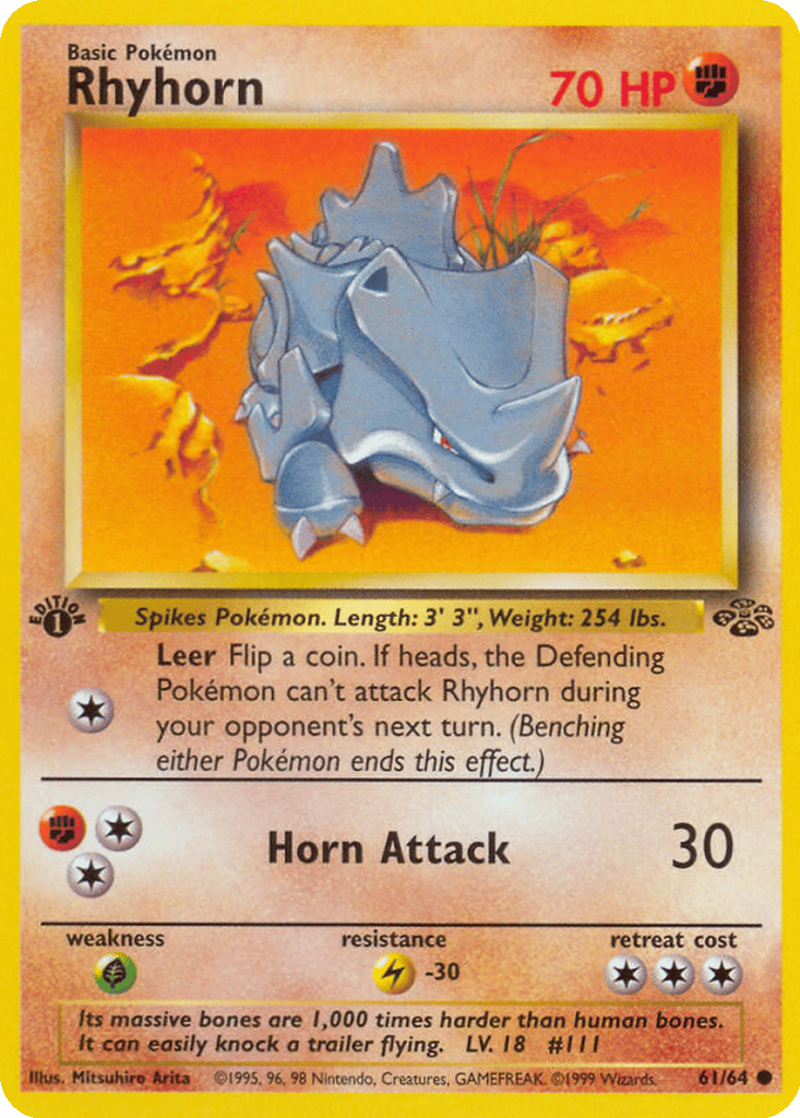 Rhyhorn card