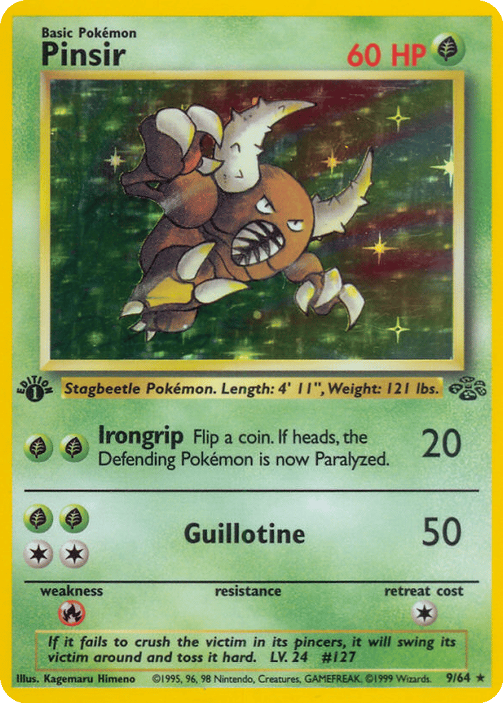 Pinsir card