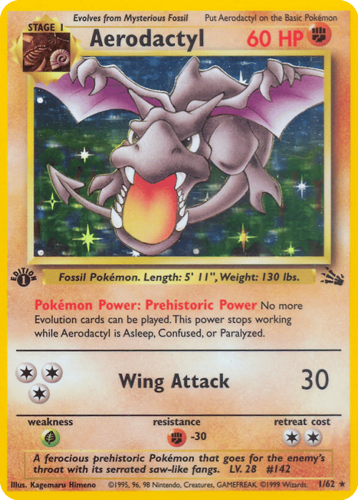 Aerodactyl card