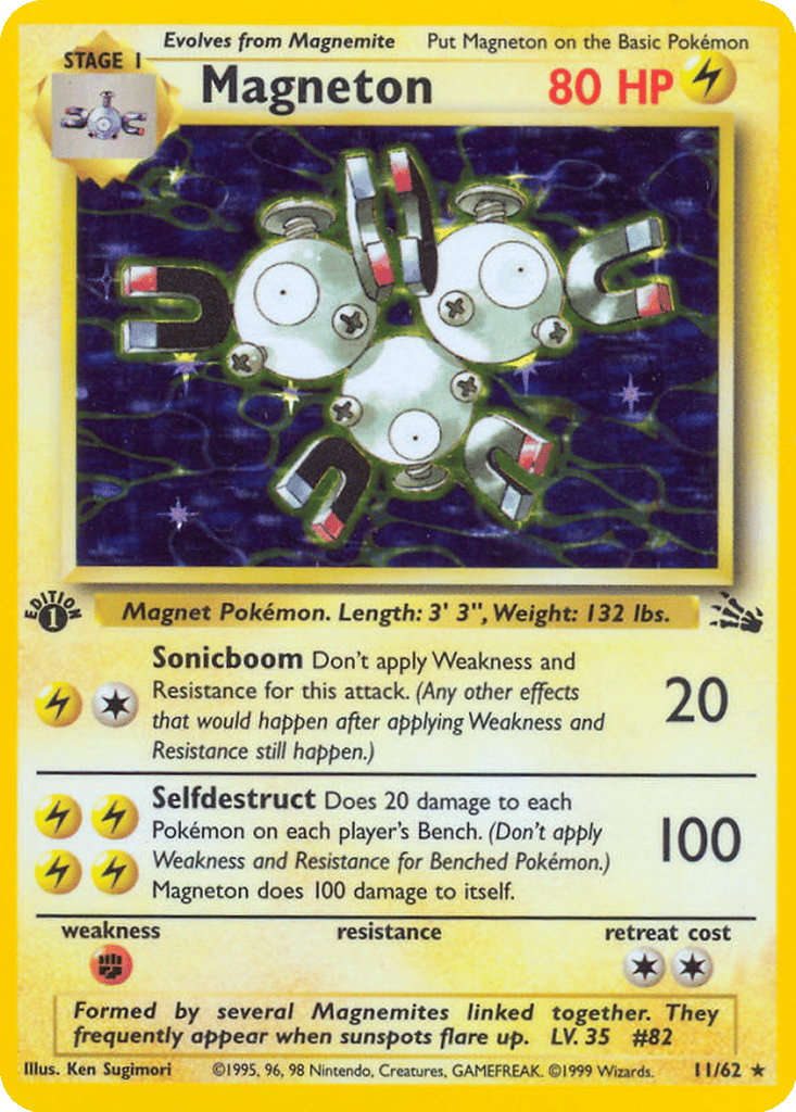 Magneton card