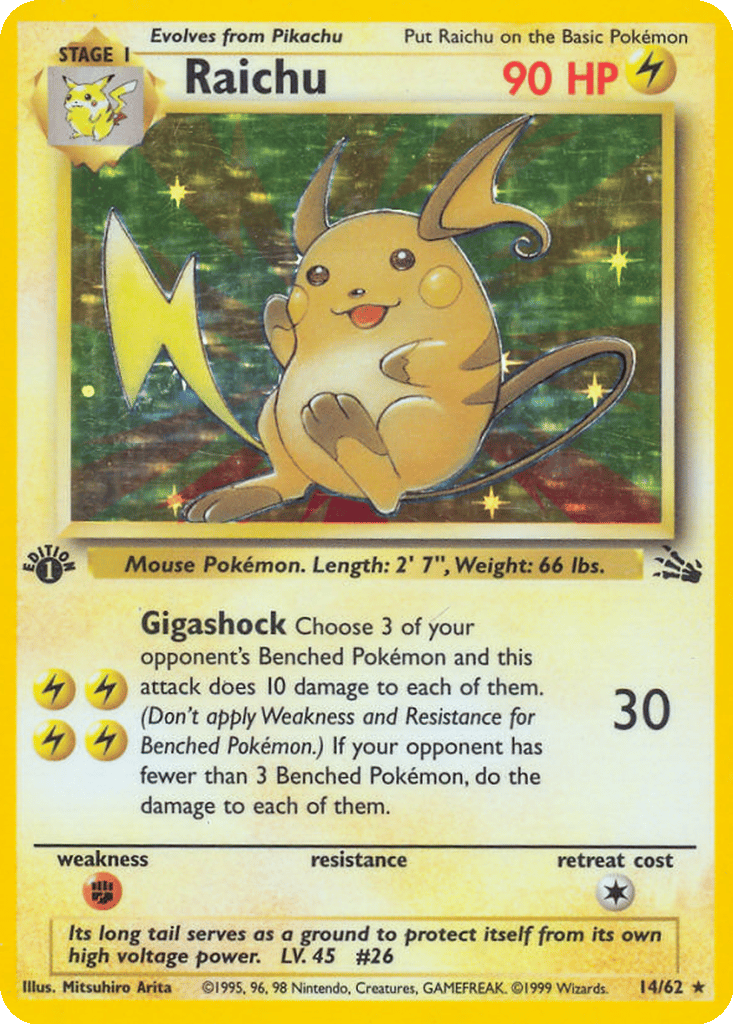 Raichu card