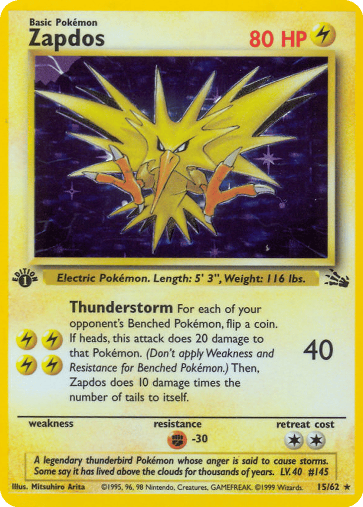 Zapdos card