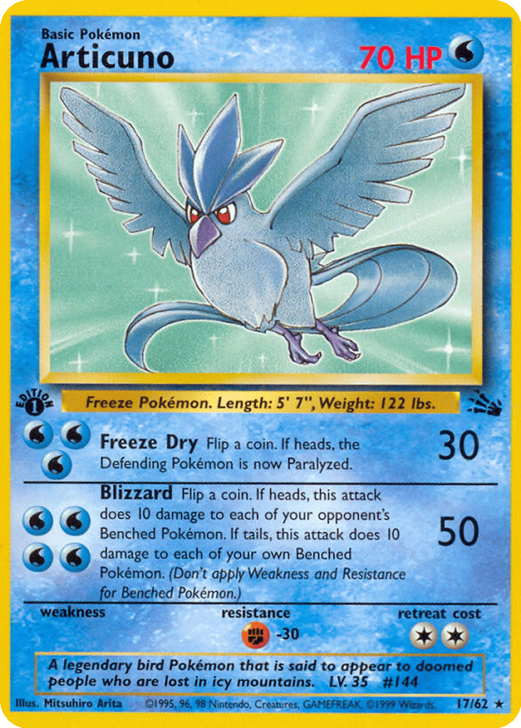 Articuno card