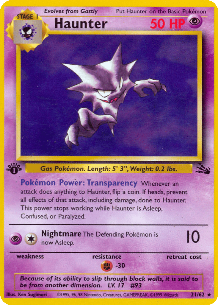 Haunter card