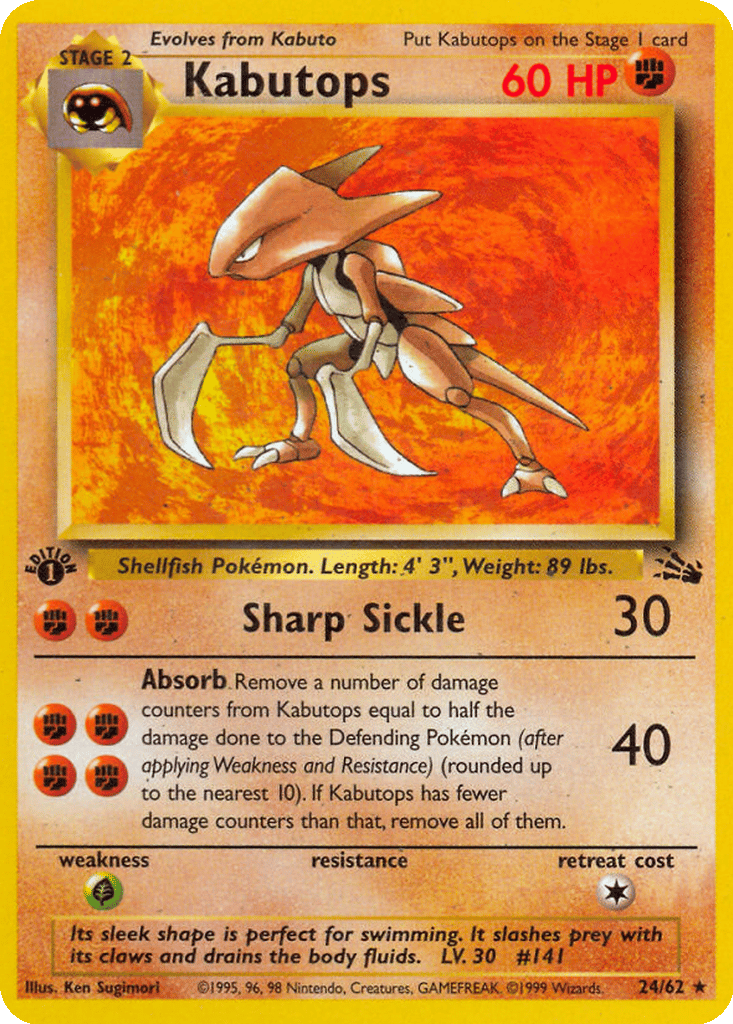 Kabutops card