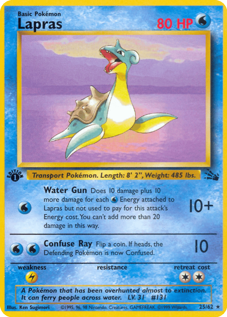 Lapras card