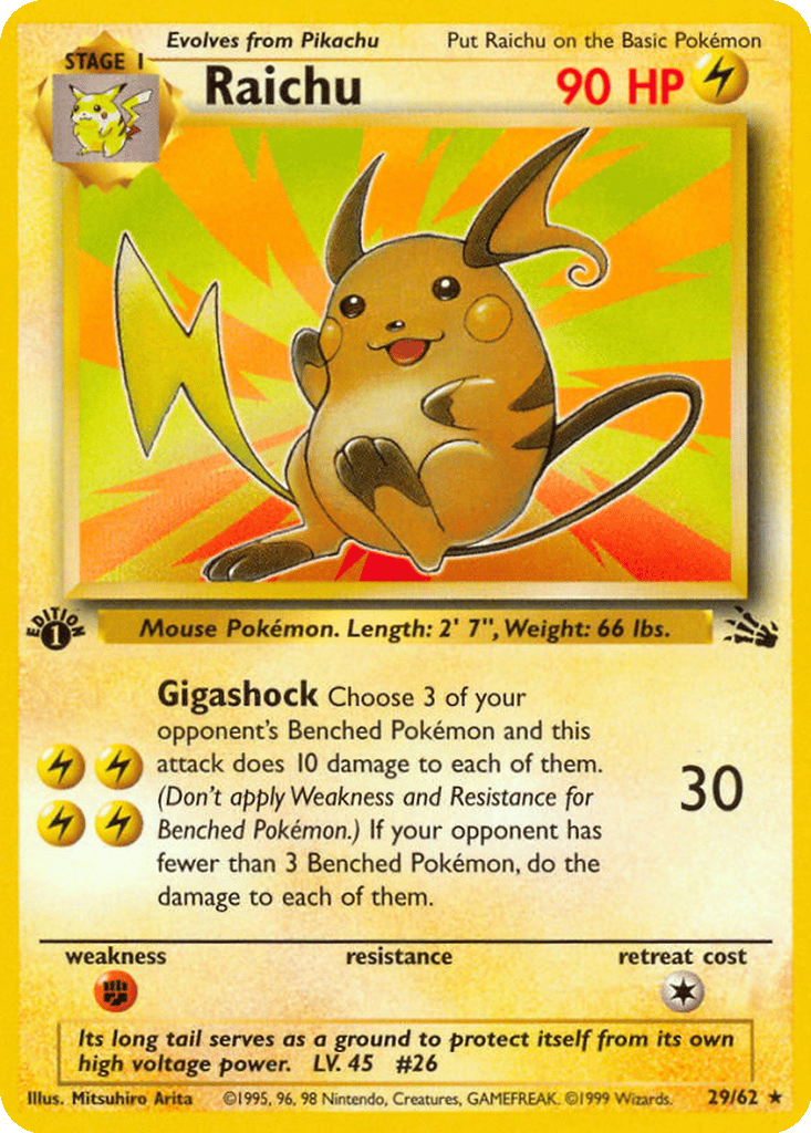 Raichu card