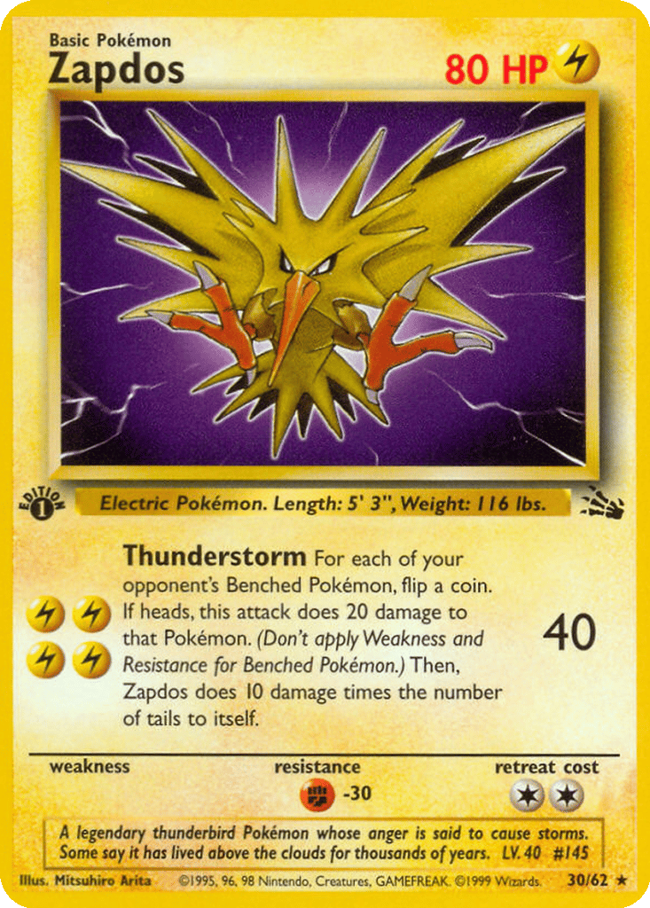 Zapdos card