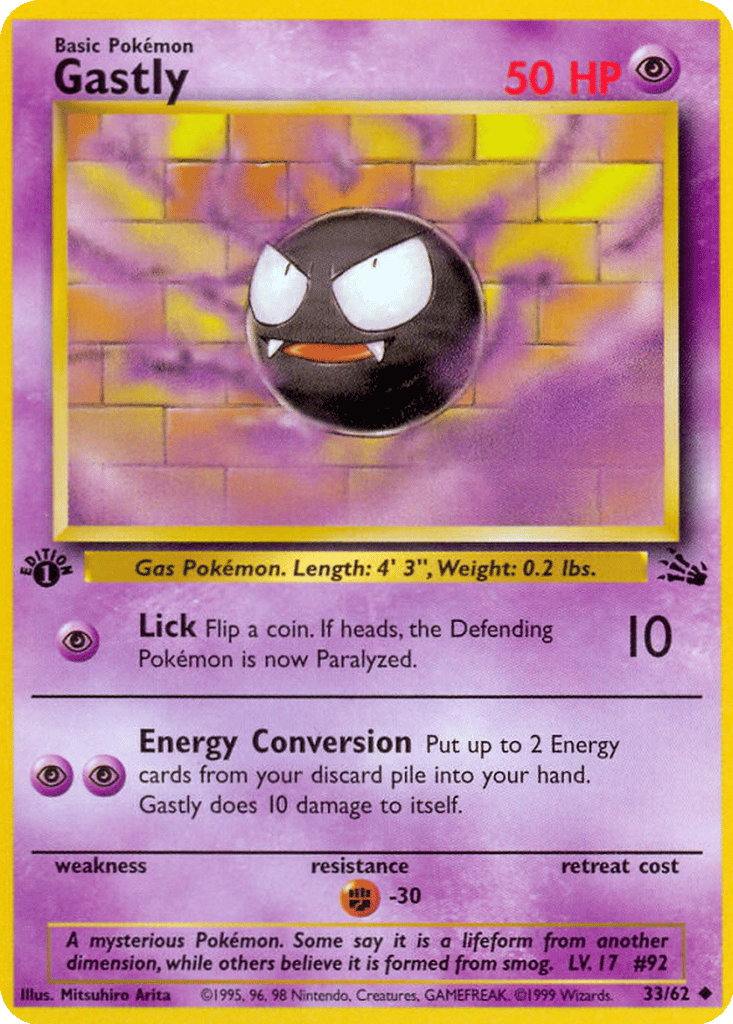 Gastly card