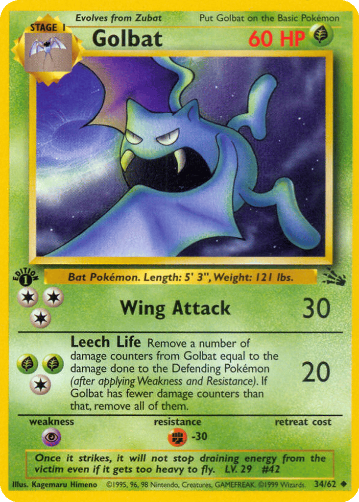 Golbat card
