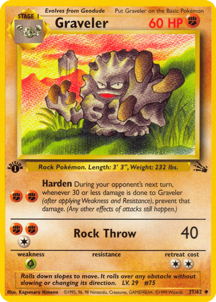 Graveler card