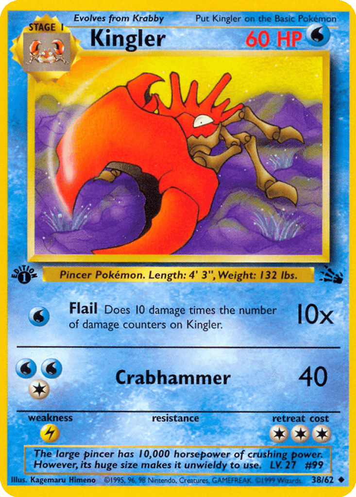 Kingler card