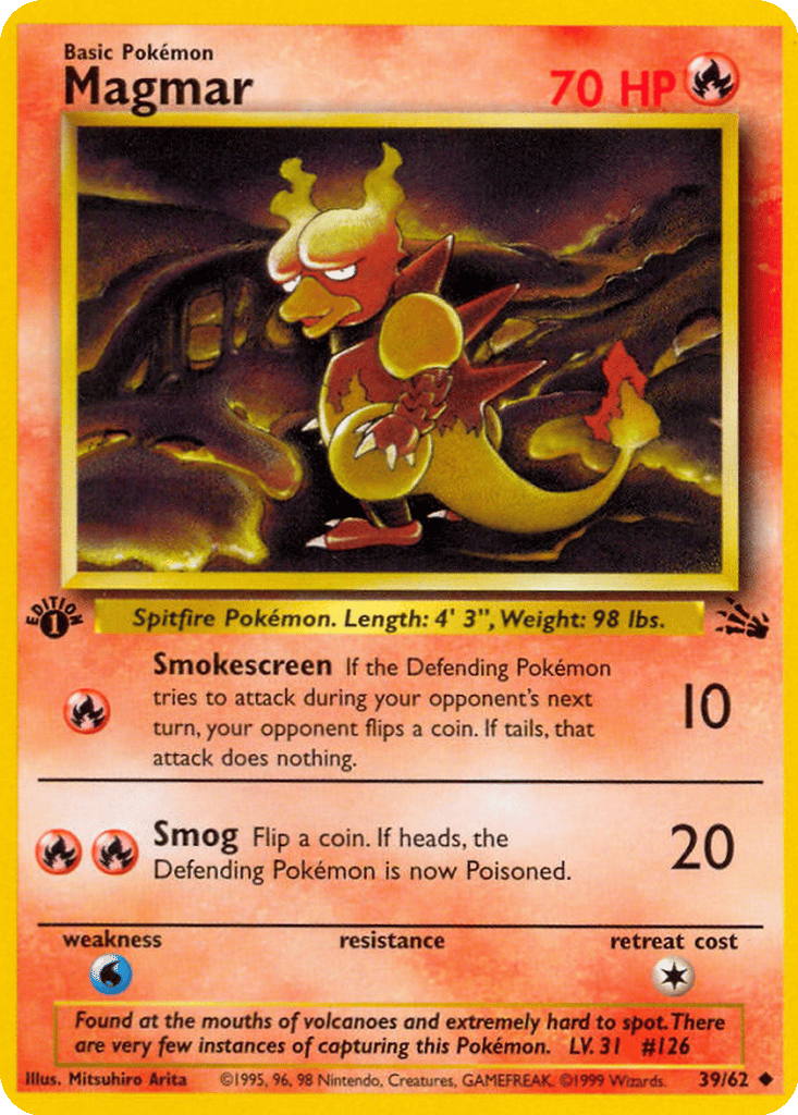 Magmar card