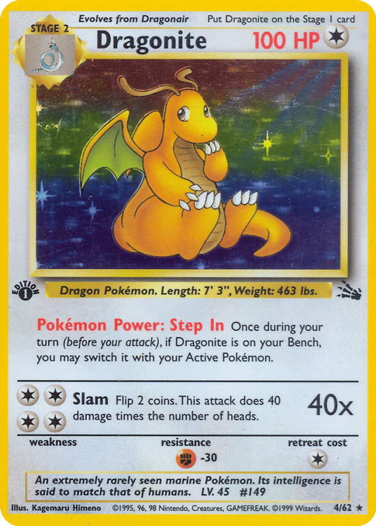 Dragonite card