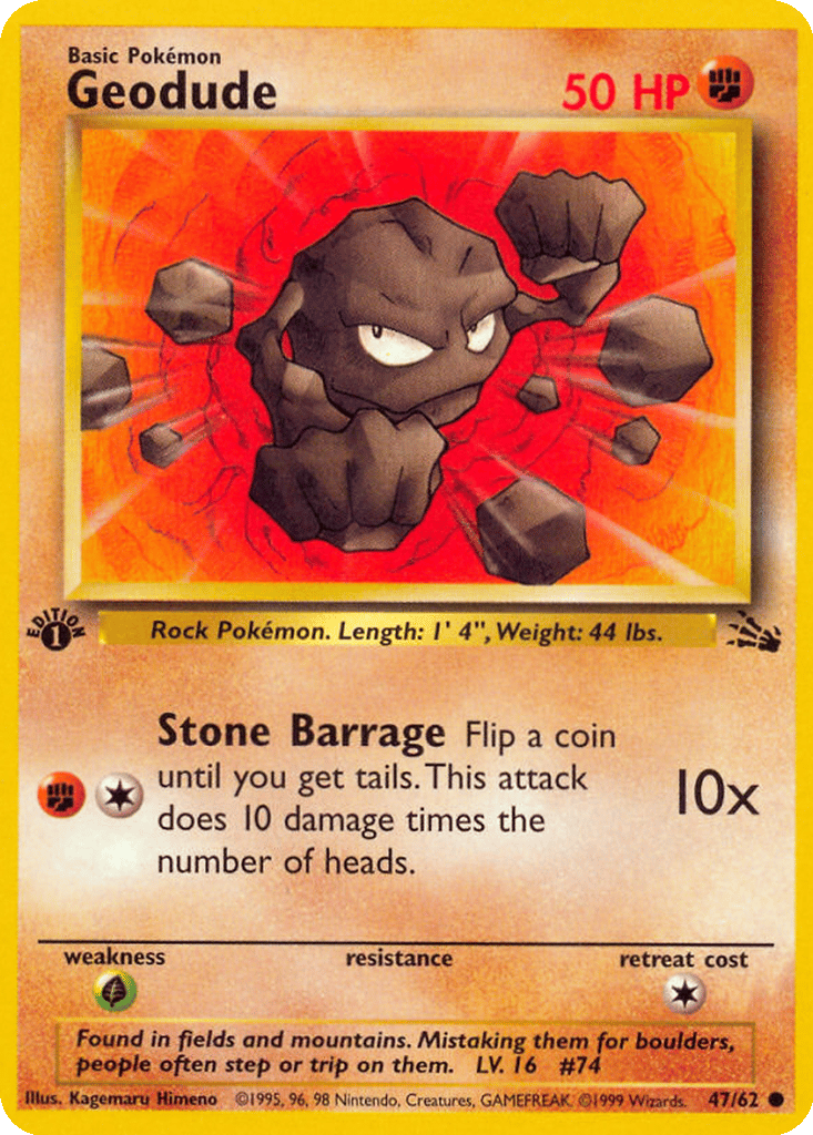 Geodude card
