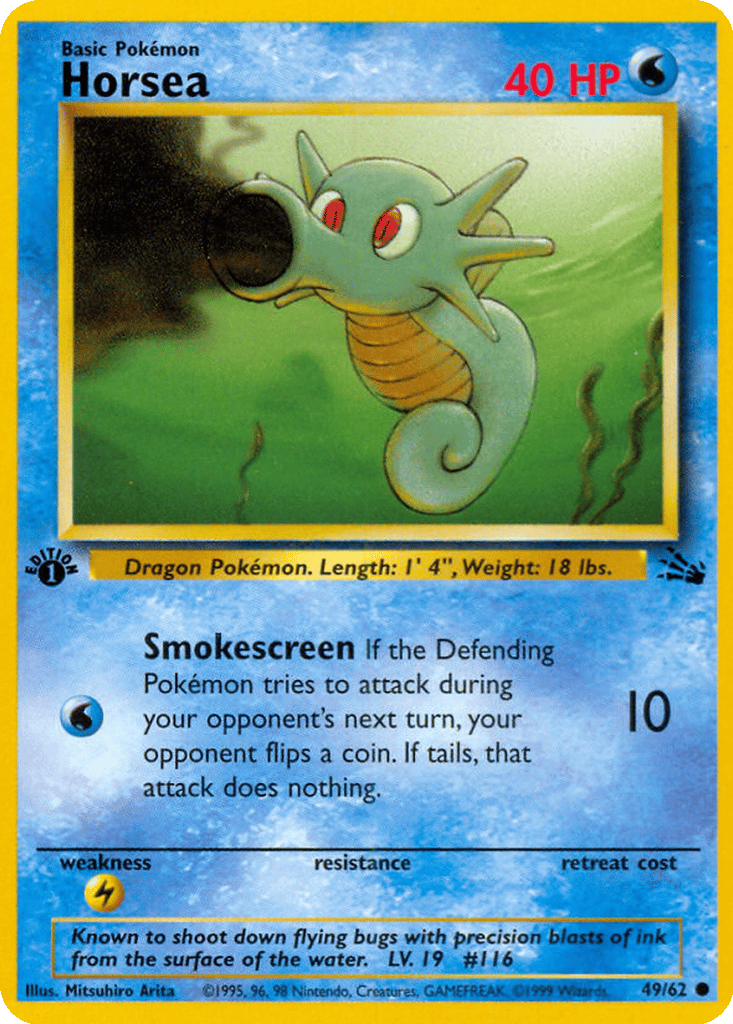 Horsea card