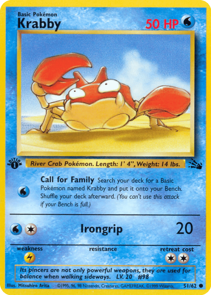 Krabby card