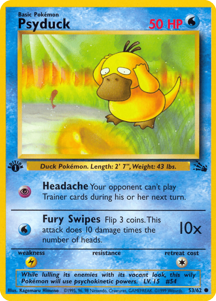 Psyduck card