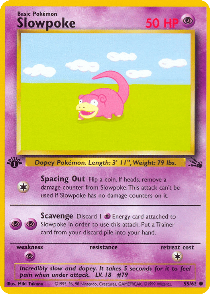 Slowpoke card