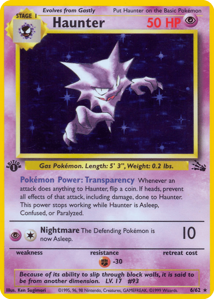 Haunter card